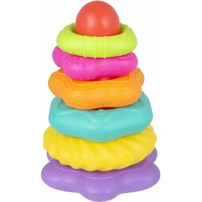 Playgro Štruktúrované navliekacie krúžky