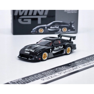 MINI GT Mazda RX 7 LB Super Silhouette Liberty Walk Black 1:64
