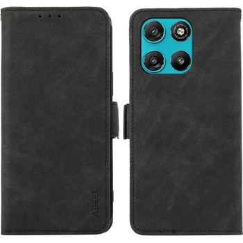 Motorola Кожен Калъф ABEEL за Motorola Moto G67 Power 5G / G57 Power 5G - Магнитен клип, RFID защита, Слот за Карта, Вкл. Протектор - 6 Цвята