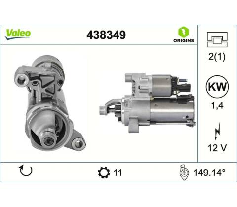 Startér VALEO 438349