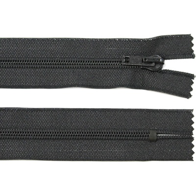 Spirálový zip no.5 nerozepínací 14cm černý