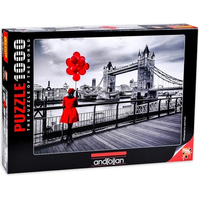 Anatolian Пъзел Anatolian от 1000 части - Тауър Бридж, Ассаф Франк (P1040)