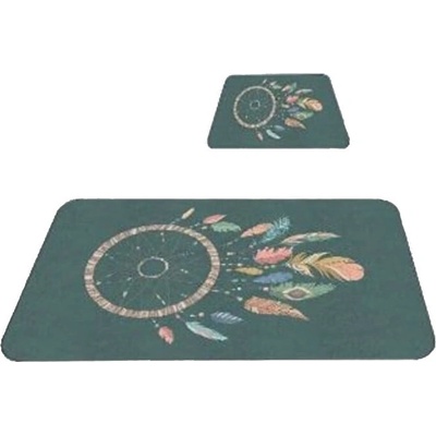 Mila Home Зелени килими за баня в комплект от 2 бр. 60x100 cm - Mila Home (HKG-NEWBNY-376)