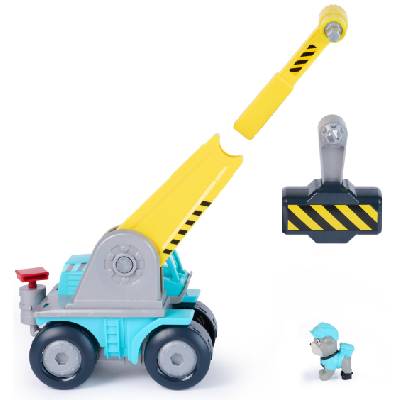 Игрален комплект Spin Master Paw Patrol Rubble & Crew - Камионът с мега чук на Мотор (6074960)