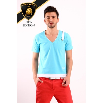 Madmext Мъжка Тениска Синя 1006-6 (86732_Синьо)