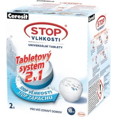 Ceresit Stop Vlhkosti Micro 2v1 náhradní tablety 2 x 300 g