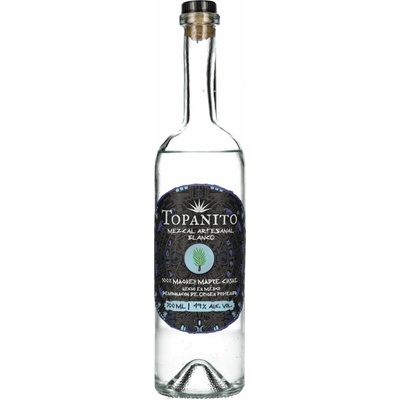 Topanito Mezcal Artesanal 100% Madre Cuishe 49% 0,7 l (čistá fľaša)