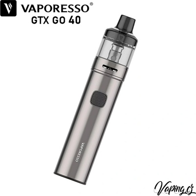 Vaporesso GTX GO 40 Pod Kit 1500 mAh Šedá 1 ks