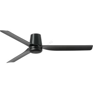 Faro Barcelona Faro 33830wt-Вентилатор за таван punt tub m черен Ø 132 см wt + дистанционно управление (fa33830wt)