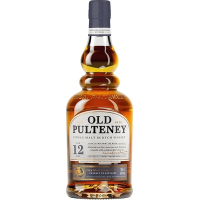 OLD PULTENEY 12 YO - малцово шотландско уиски 700ml
