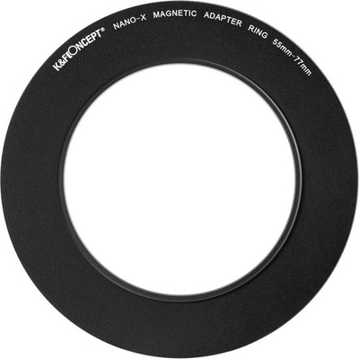 K&F Concept Magnetic Filter Adapter Ring 55-77 mm