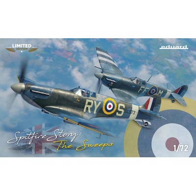 Eduard Spitfire Story: The Sweeps Dual Combo 1:72