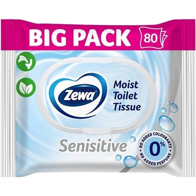 Zewa Sensitive vlhčený 80ks