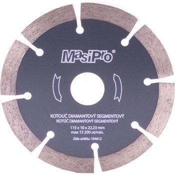 Lobster Kotouč diamantový segmentový 115 mm 104612