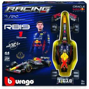 Bburago Bburago 1: 24 RACE Formula F1 MODEL-KIT- Red Bull RB19(2023) #1 Макс Верстапен със стойка