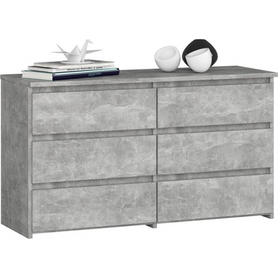 Ak furniture CL 100 cm 6 zásuvek