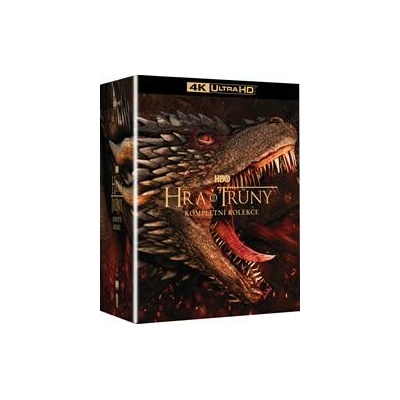 Hra o trůny kolekce 1. 8. série 33 BD UHD + 3 BD