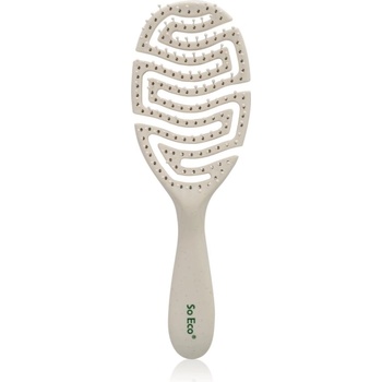 So Eco Flexi Curve Detangling Brush овална четка за по-лесно разресване на косата