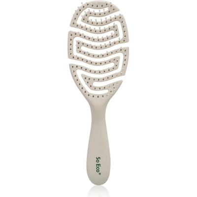 So Eco Flexi Curve Detangling Brush овална четка за по-лесно разресване на косата