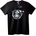 NOONEBRAND Тениска Скелет и Дим - XL, Black