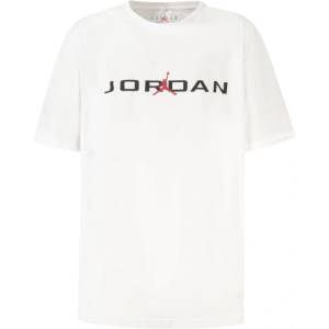 Nike Детска тениска с къс ръкав jordan, Размер 12-13a, Цвят Бяло (95d628_biwhite)