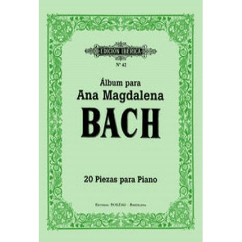Image 1 of Álbum ana magdalena bach: 20 piezas para piano