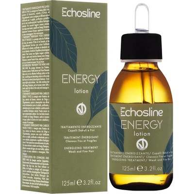 Echosline Energy - Lotion proti vypadávání vlasů, Posiluje vlasy, podporuje fyziologickou rovnováhu pokožky hlavy, 125 ml – Hledejceny.cz