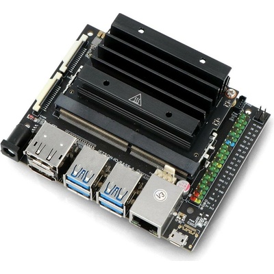 Waveshare Nvidia Jetson Nano Dev Kit - ARM Cortex A57 4x 1,43 GHz, Nvidia Maxwell + 4 GB RAM + 16 GB eMMC - 21802