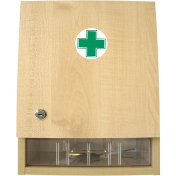 Štěpář Nástěnná lékárnička pro 20 osob dřevěná