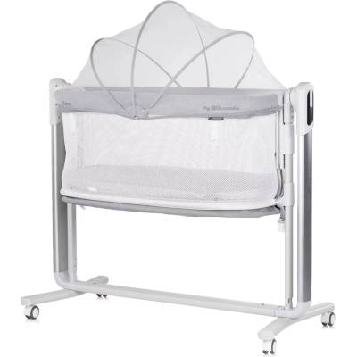 Chipolino Бебешка кошара-люлка Chipolino - Ultima, сива (KOUL02502GRY)