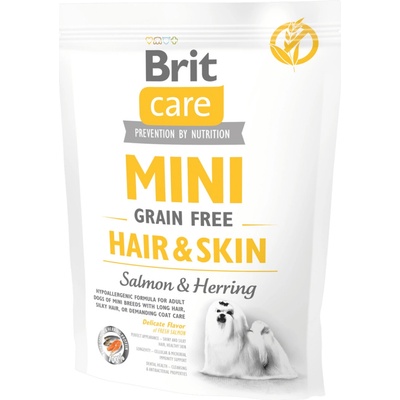 Brit Care Mini GF Hair/Skin 0,4 kg