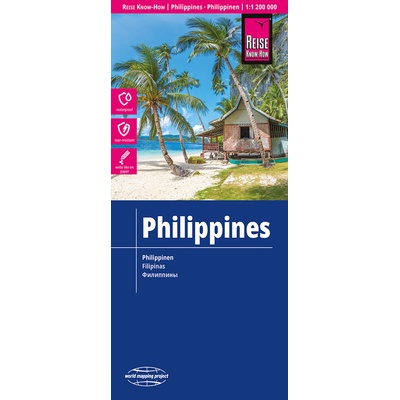 Filipíny (Philippines) 1:1.200.000 mapa RKH