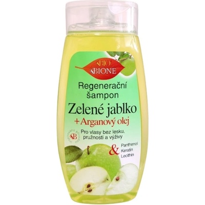 ne Cosmetics Regeneračný vlasový šampón zelené jablko 260 ml
