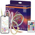 OSRAM - димируема външна RGB LED лента SMART+ MAGIC 3m LED/15W/230V Wi-Fi + дистанционно управление (P228037)