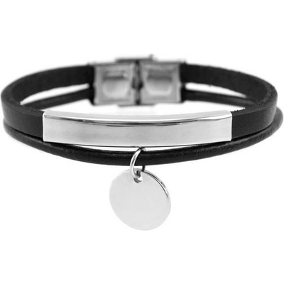 Šperky4U kožený s přívěškem NR1209-17