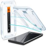Spigen Samsung S24 Ultra SPIGEN EZ FIT HD екранен протектор стъкло 2бр 2.5D, 9H + рамка, TRANSFER AGL07495 (AGL07495)