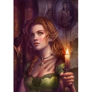 Grafika Art Puzzle - Puzzle Ortega: By the Light of a Candle II - 1 000 piese