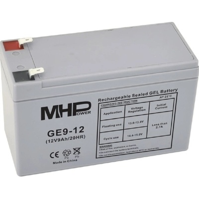 MHPower 12V 9,0 Ah GE9-12 GEL