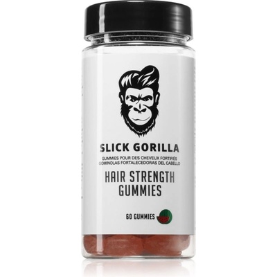 Slick Gorilla Hair Strength Gummies žvýkací tablety pro zdravé a krásné vlasy 60 ks