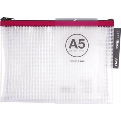 Organizačné vrecko, na zips, 235 x 175 mm, APLI, rôzne farby