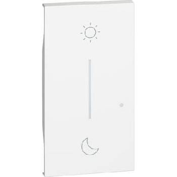 Netatmo с legrand & bticino Netatmo Лицев панел за Smart сценариен ключ "Събуждам се/Заспивам" 2 мод. цвят Бял Bticino - KW41M2 (KW41M2)