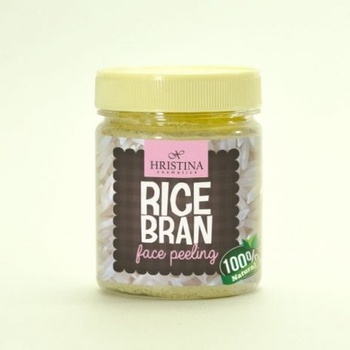 Hristina přírodní peeling z rýžových otrub 200 ml