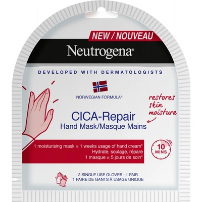 Neutrogena ošetrujúce maska na ruky CICA- Repair (Hand Mask) 1 pár