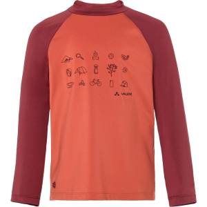 Vaude Детска спортна тениска Vaude Kid's Solaro L/S T-Shirt III Sport shirt - Hotchili - размер 98 (EU) (704-4893-0212)