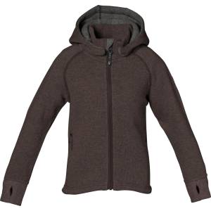 Isbjörn Детско вълнено яке Isbjörn Kid's Shaun Hoodie Wool jacket - Espresso - размер 86/92 (EU) (703-3094-0511)