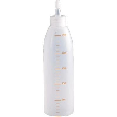 Martellato Dávkovač s hubicí a měrkou, plastový 250ml (kulatý)