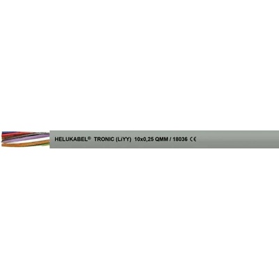 Helu 18104-100 datový kabel 2 x 0.75 mm² šedá 100 m