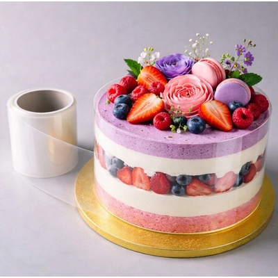 Cake star Acetátová folie na dorty a dezerty 20cm x 5m – Zbozi.Blesk.cz