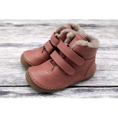 Froddo Flexible Paix winter zimní kotníčkové boty dark pink