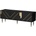 Cama MEBLE ТВ шкаф Cama 3D MOUNTAIN 154x40x55 черен + златен (207001)